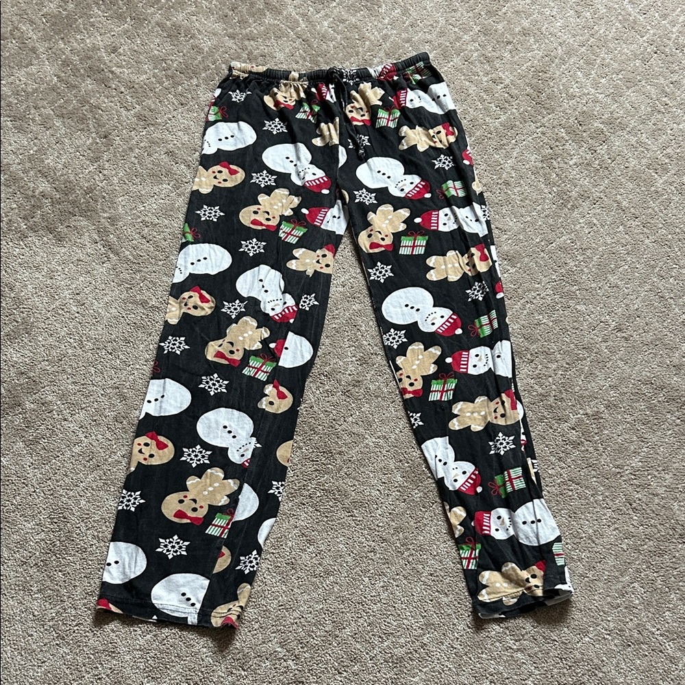 Just Love Black Kids Pajama Bottoms with Holiday Print